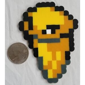 Kakuna Menu Icon Pokemon Perler Bead Pixel Art